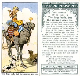 Die Hunde bellen, aber die Karawane zieht weiter, 1932